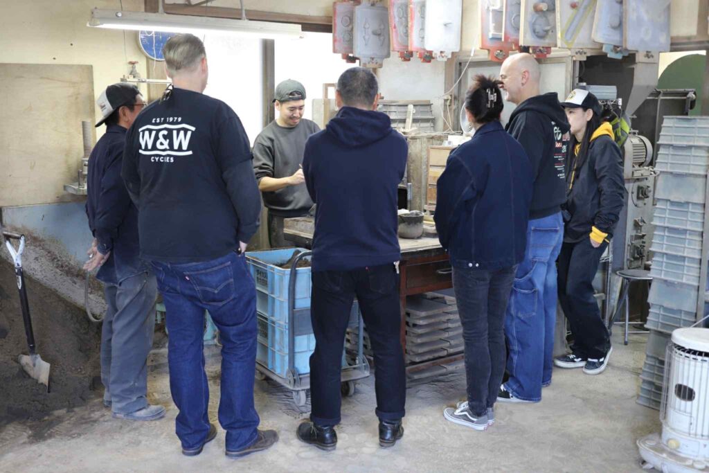 Sand Cast Workshop for International Visitors