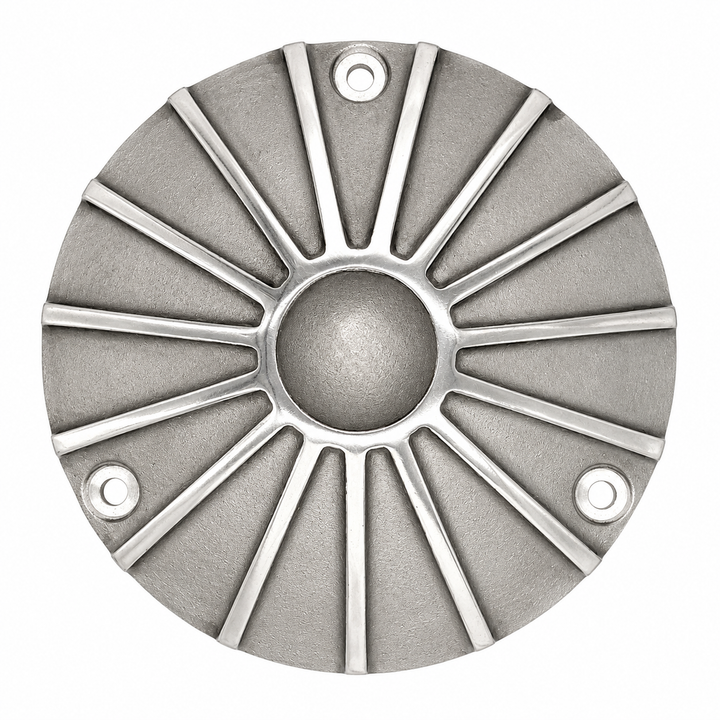 Radial Fin Derby Cover 3-Hole
