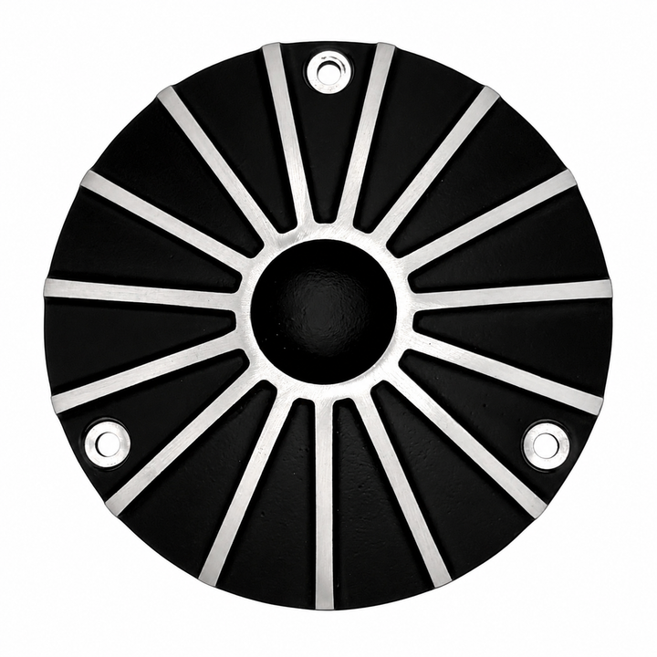 Radial Fin Derby Cover 3-Hole