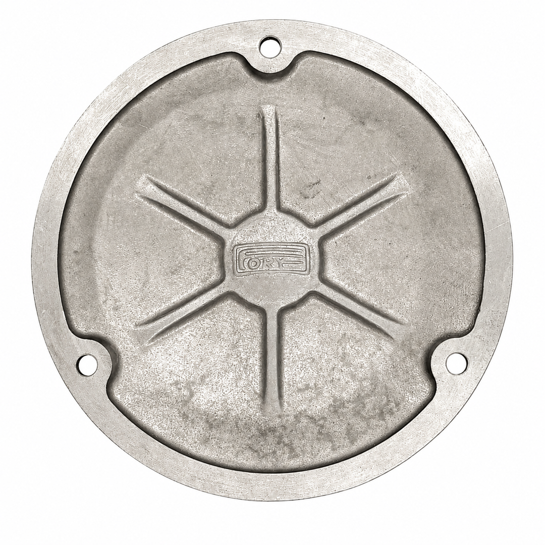 Radial Fin Derby Cover 3-Hole