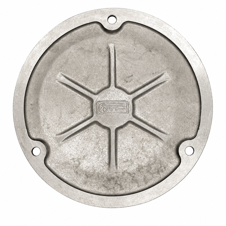 Radial Fin Derby Cover 3-Hole