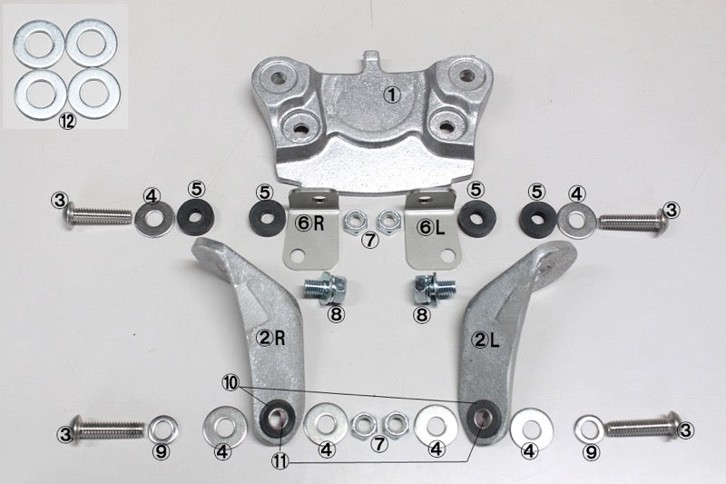 Enduro Face マウントキット for HD 39mm